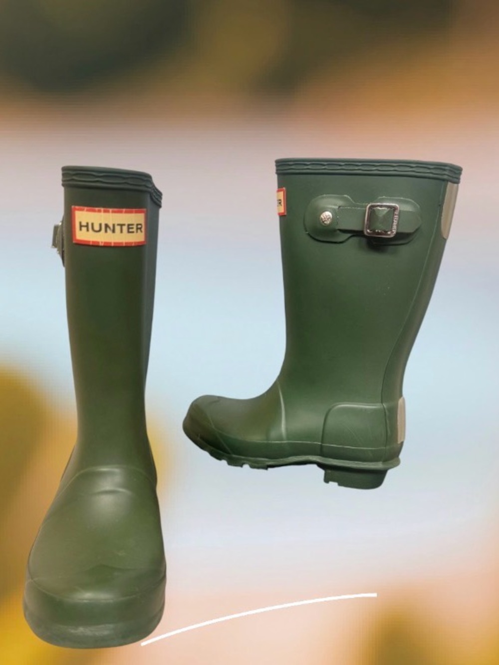HUNTER BOOTS kids rainboots euro size 28 or Girls/boys boots size 10/11